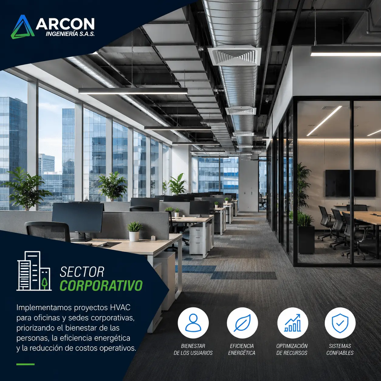 arcon ingeniería sas sector corporativo