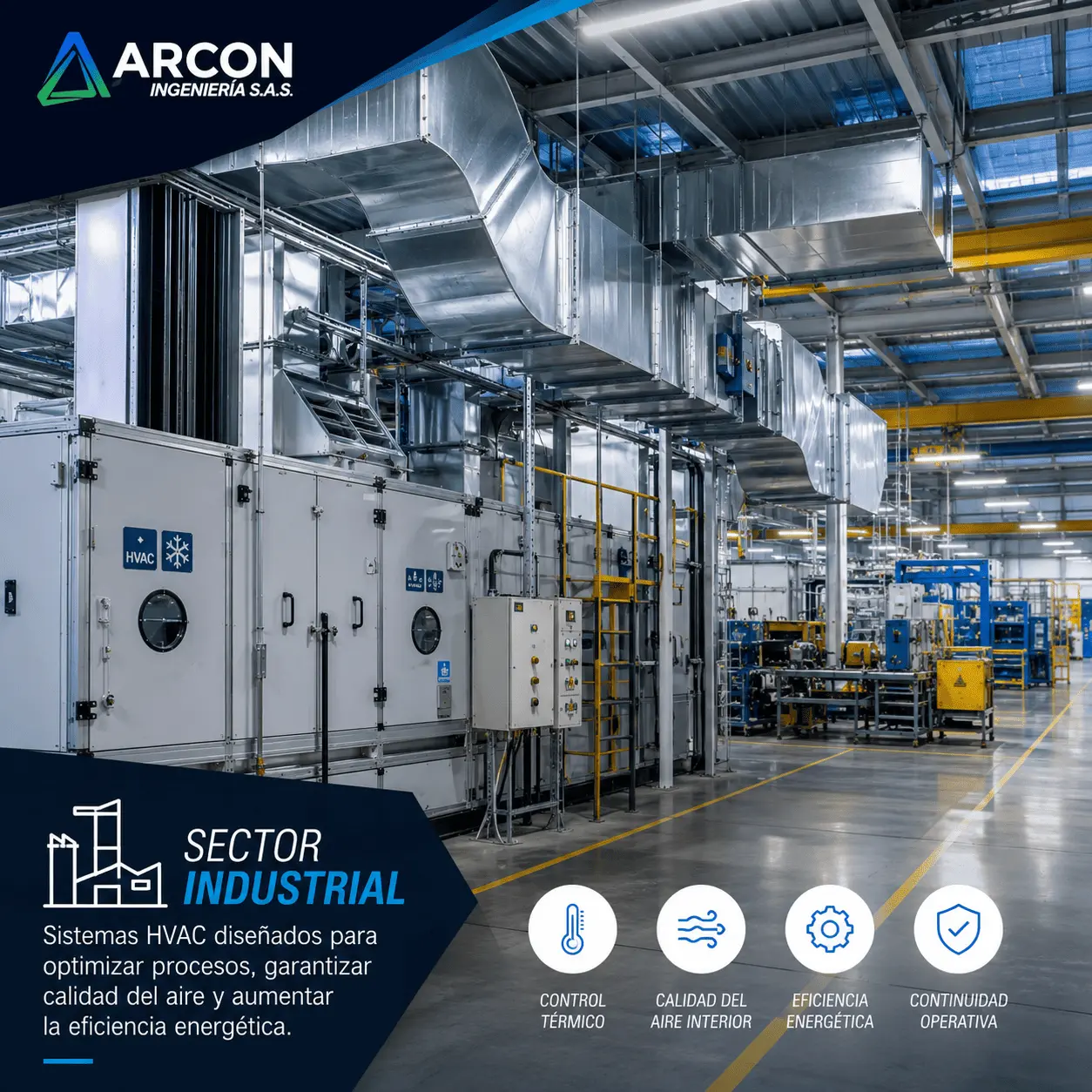 arcon ingeniería sas sector industrial